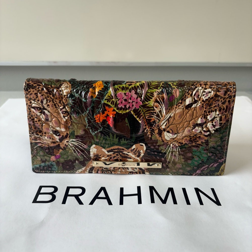 Brahmin Adelle Acadia Ombre Wallet NWT
